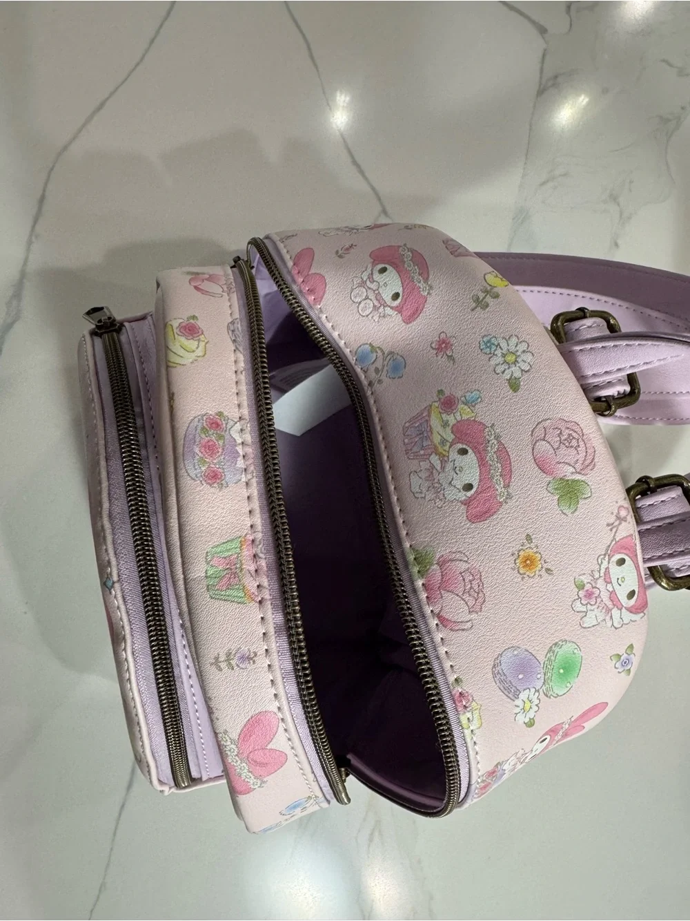 Sanrio My Melody Pastel Pink Mini Backpack